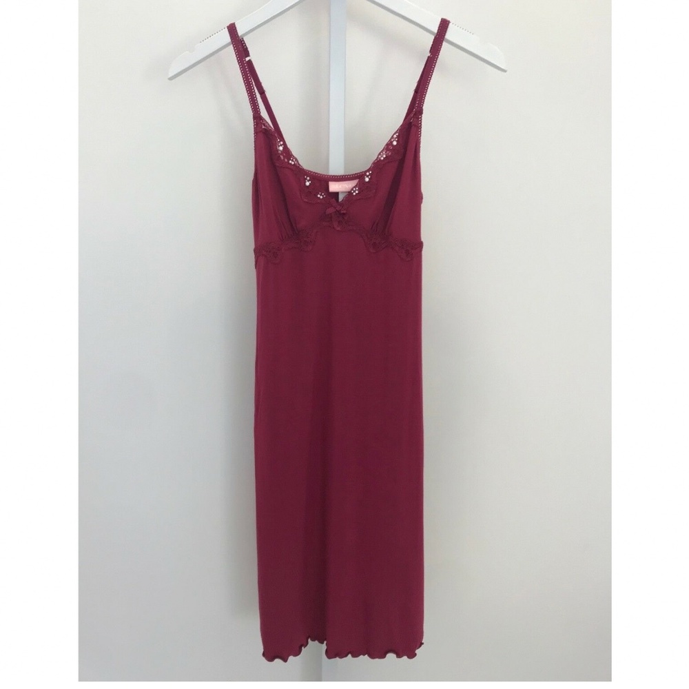 STEVE BURGUNDY MODAL SPANDEX NIGHTY XS NWOTS!
